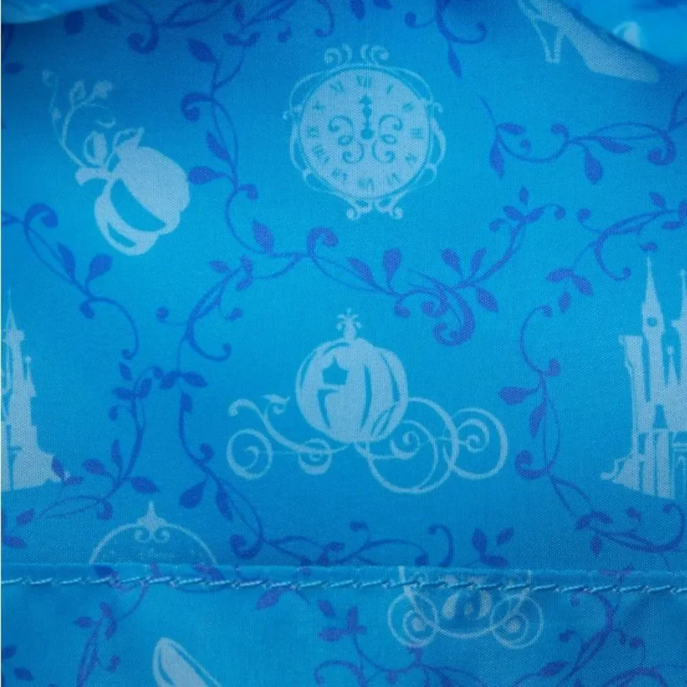 Loungefly Disney Cinderella 75th Anniversary Pink Bow Mini Backpack